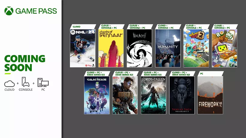 Xbox Game Pass: Die Neuzugänge ab Mitte Mai 2024