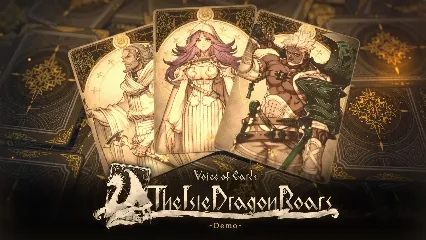 Voice of Cards: The Isle Dragon Roars bildet ein klassisches Kartenspiel als RPG ab