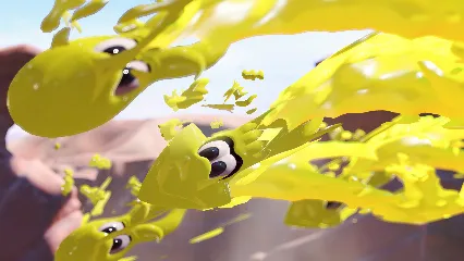 Splatoon 3 zeigt eine Partie des Salmon Run
