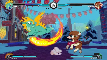 Them's Fightin' Herds: Das Fighting-Game erscheint im Herbst für Konsolen
