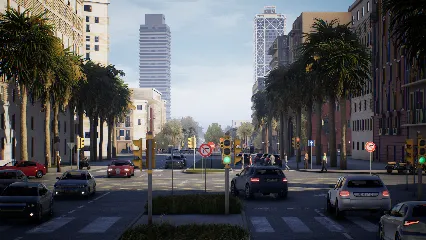 Taxi Life zeigt die Taxifahrten durch Barcelona im Detail