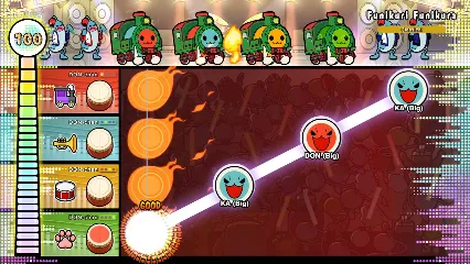 
Taiko no Tatsujin: Rhythm Festival zeigt die unterschiedlichen Spielmodi des Trommel-Spiels