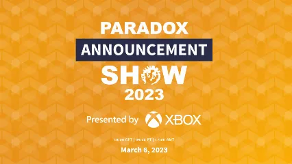 Livestream zur Paradox Announcement Show heute um 18 Uhr