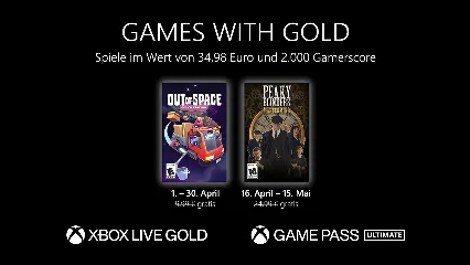 Games with Gold: Die Spiele im April 2023