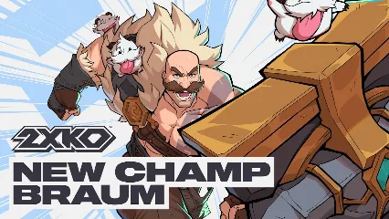 Braum mischt in 2XKO mit