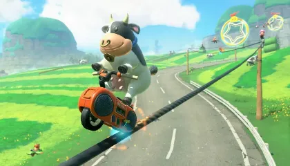 Kuh bitte ohne Nasenring: PETA kritisiert Nintendos populäre Spiele-Kuh aus Mario Kart World