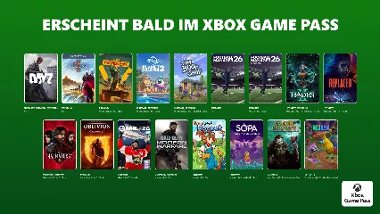 Xbox Game Pass: Die Neuzugänge Mitte April 2026