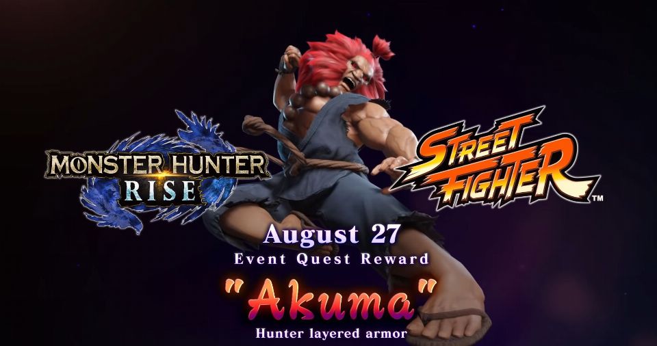Monster Hunter Rise X Street Fighter