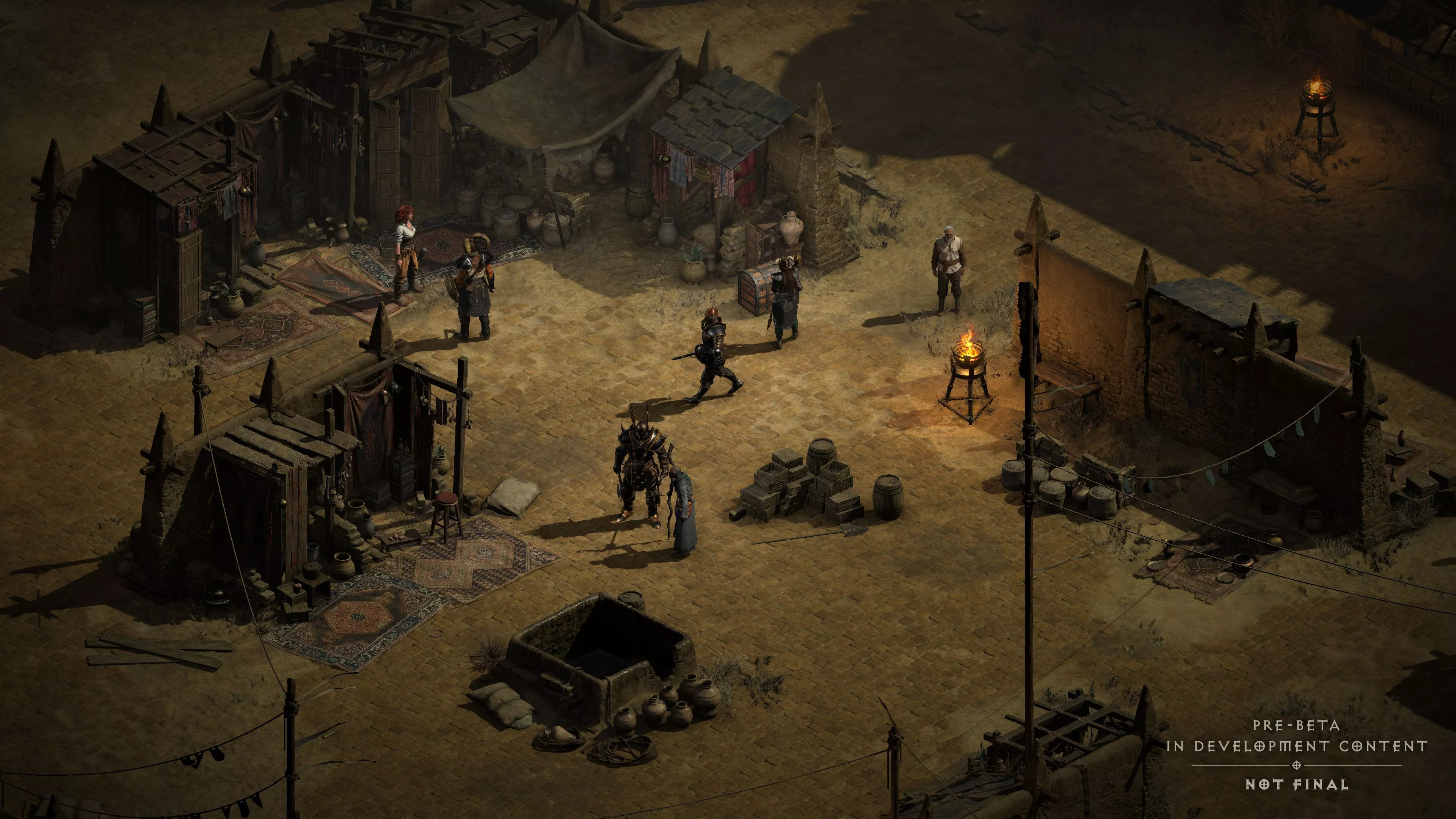 Diablo II: Resurrected zeigt den Barbar im Einsatz Heropic