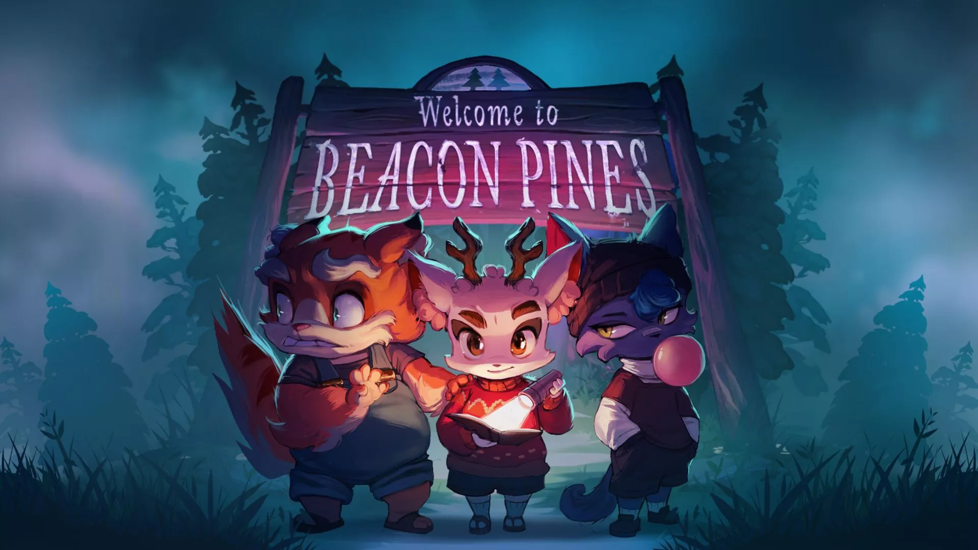 Beacon Pines ist ein süßes sowie gruseliges Adventure Heropic