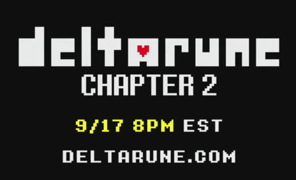 Deltarune Chapter 2 erscheint schon morgen!