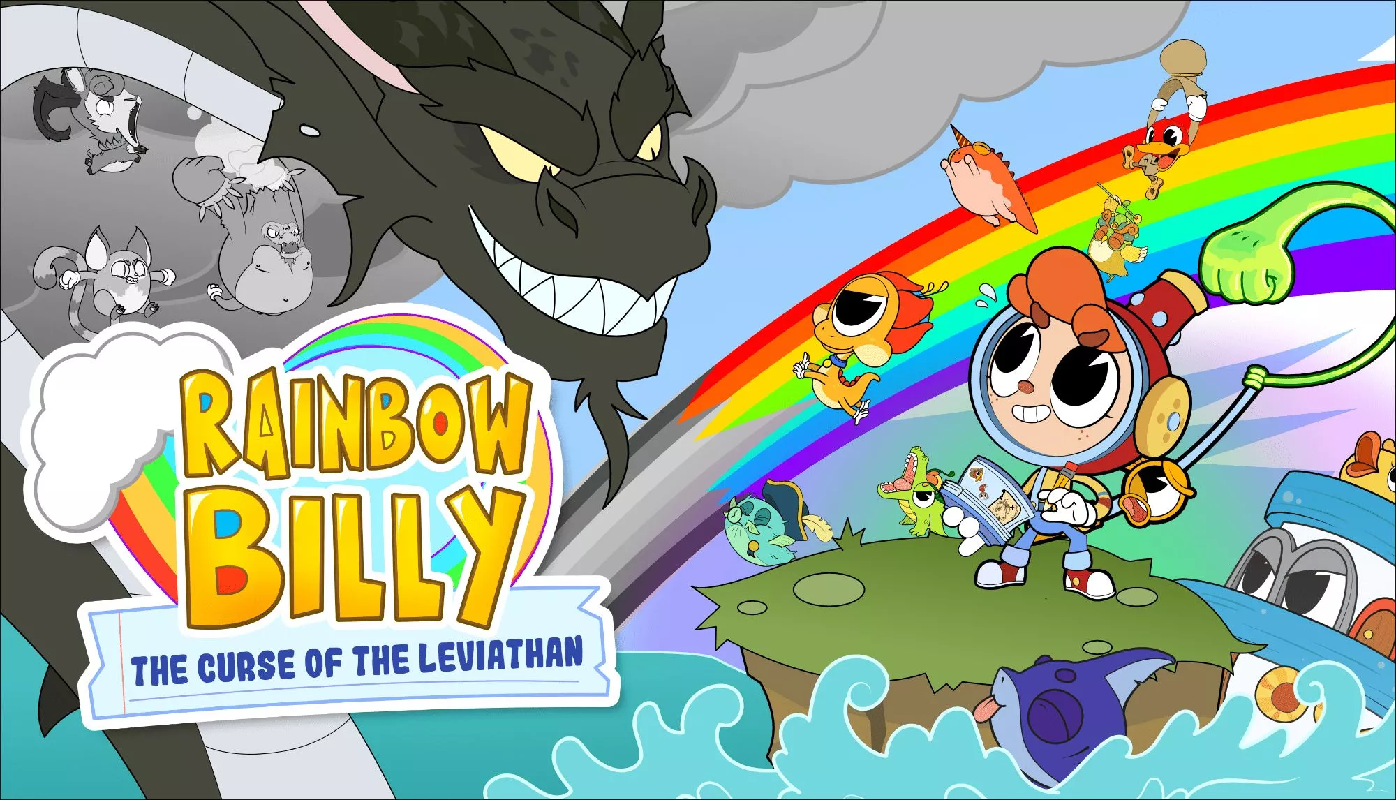 Rainbow Billy: The Curse of the Leviathan will ein familienfreundliches Abenteuer bieten Heropic