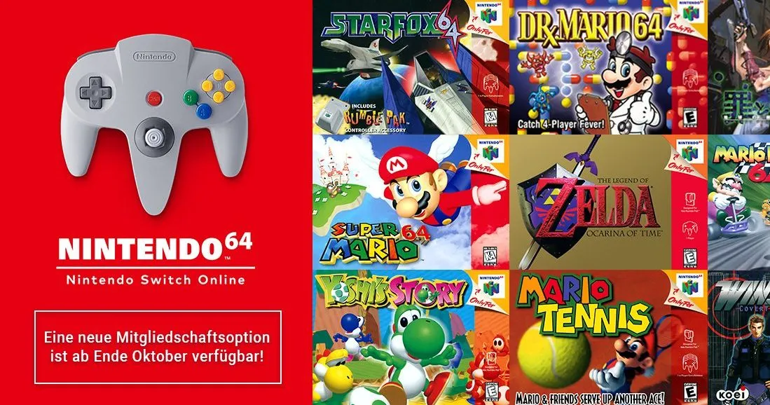 N64-Spiele auf der Switch unterstützen 60Hz Heropic