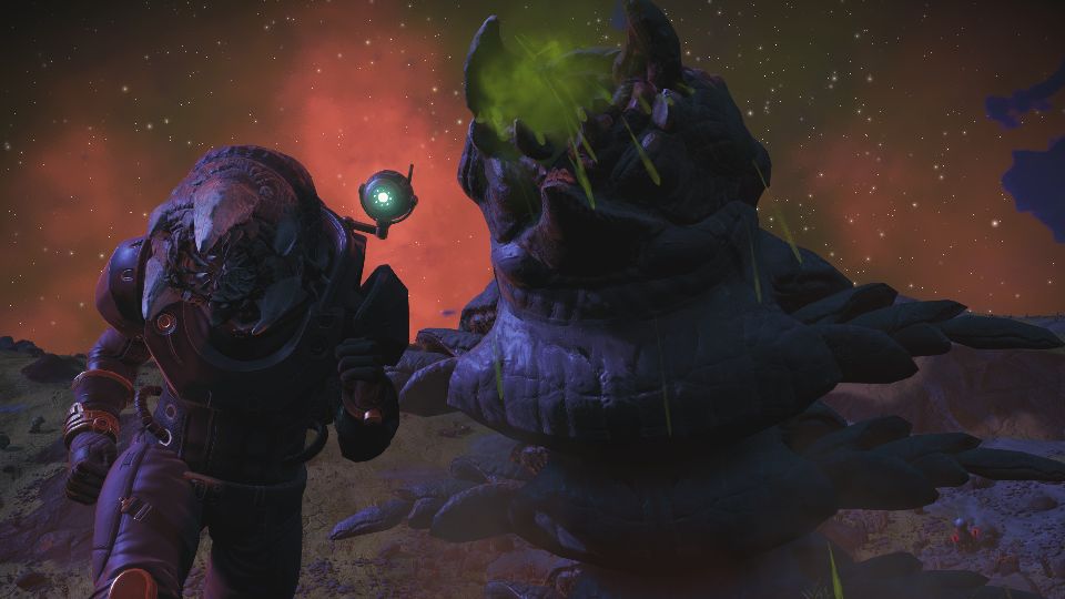 No Man's Sky schickt in den Kampf gegen kolossale Sandwürmer