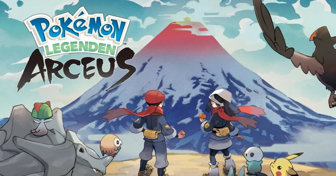 Pokémon-Legenden: Arceus - Zwei Hisui Formen von Pokémon vorgestellt Heropic