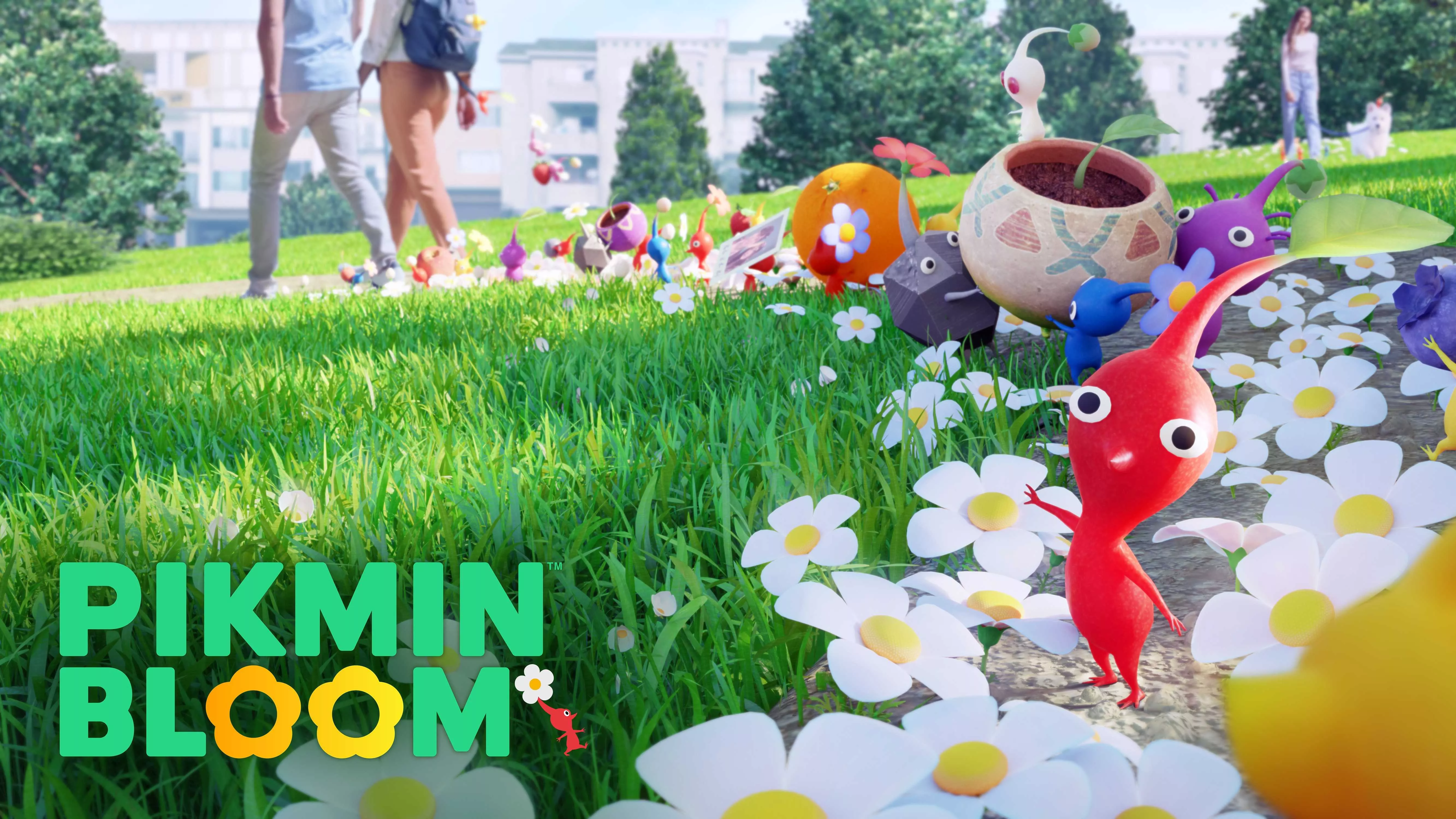 Pikmin Bloom soll zum Spazieren gehen animieren Heropic