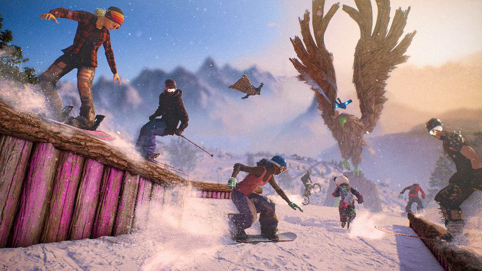 Riders Republic: Ab sofort werden rasend die Berge bezwungen