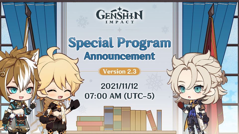 Genshin Impact stellt die Inhalte von Patch 2.3 am Freitag vor