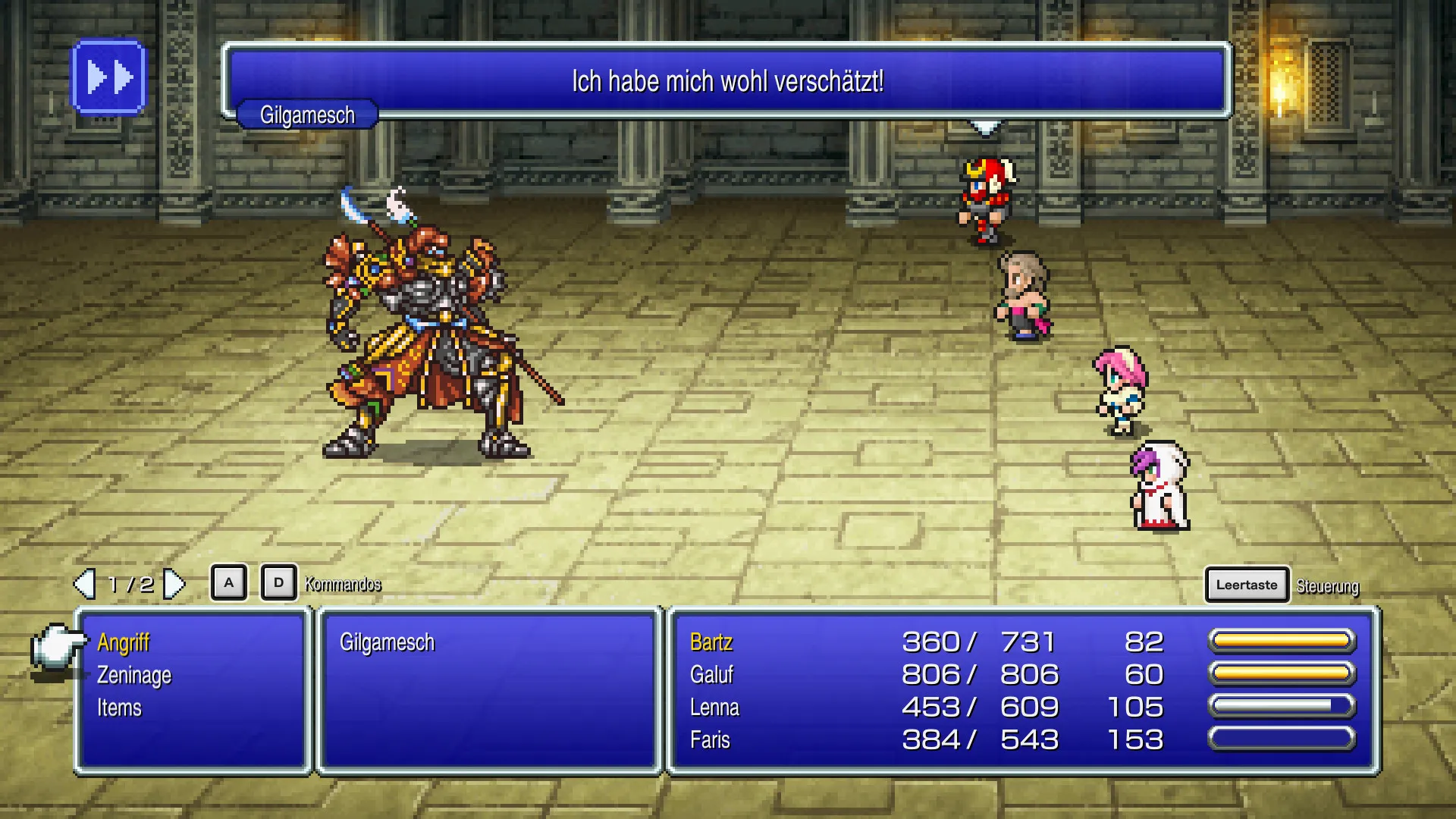 Final Fantasy V ist ab sofort als Remaster erhältlich Heropic