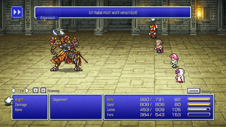 Final Fantasy V ist ab sofort als Remaster erhältlich