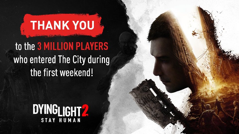 Dying Light 2: Stay Human mit über drei Millionen Spielern am Launch Wochenende