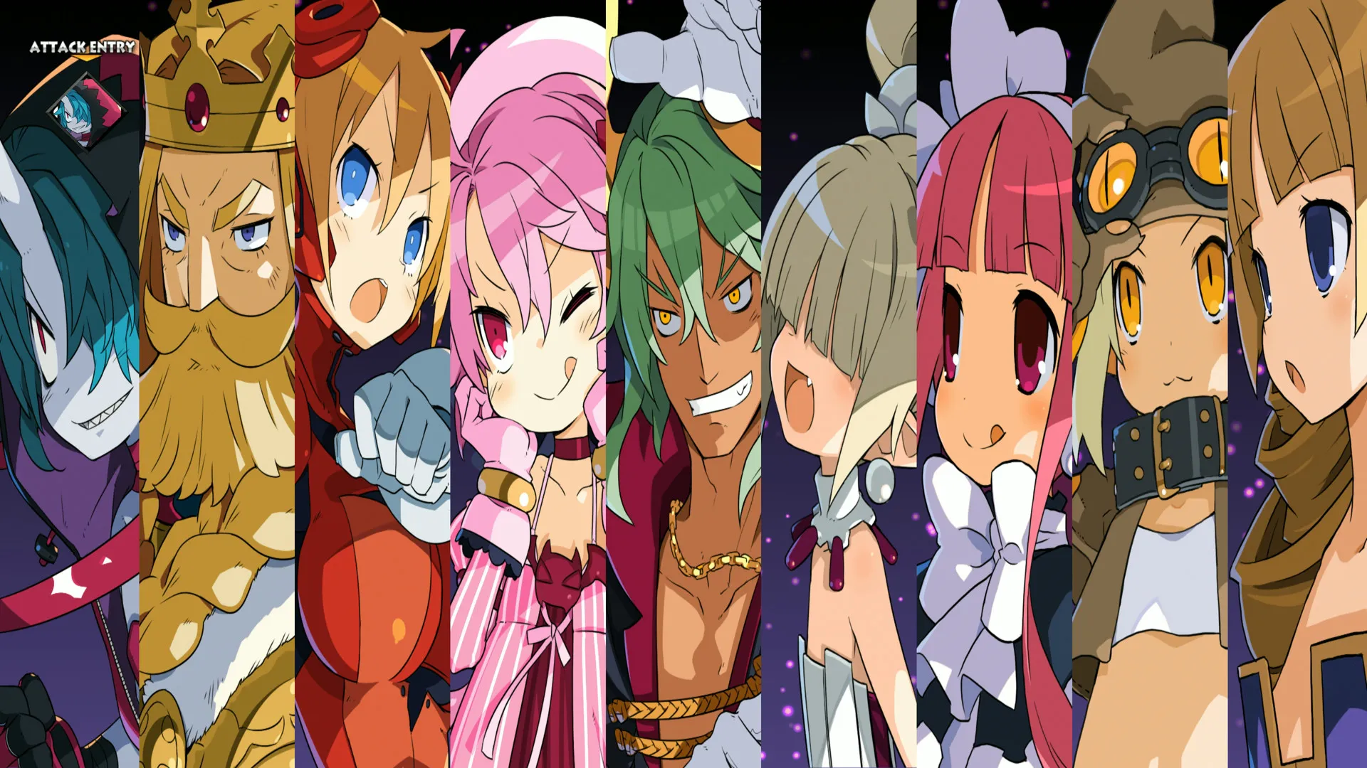 Disgaea 6 Complete stellt die Charaktere vor Heropic