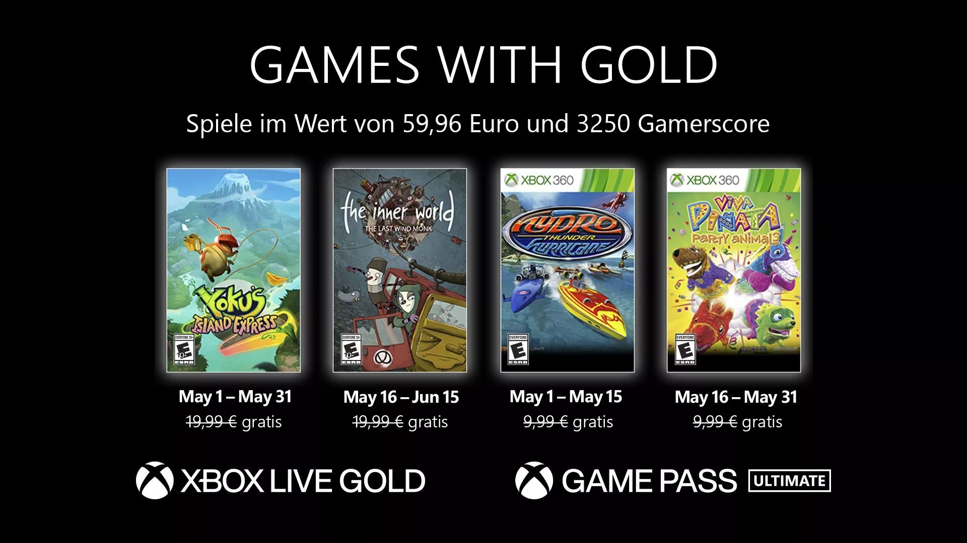 Die Games with Gold im Mai 2022 Heropic