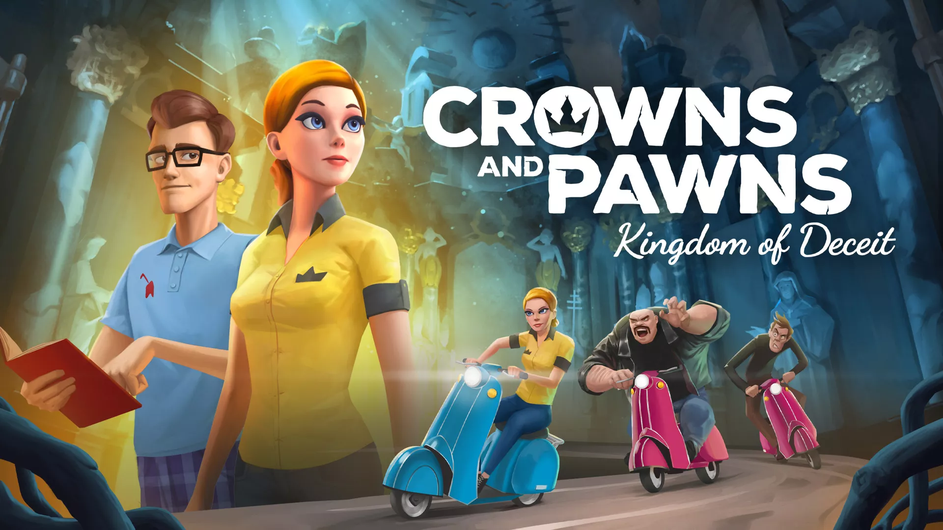 Crowns and Pawns: Kingdom of Deceit bietet ab heute Point-and-Click durch Europa Heropic
