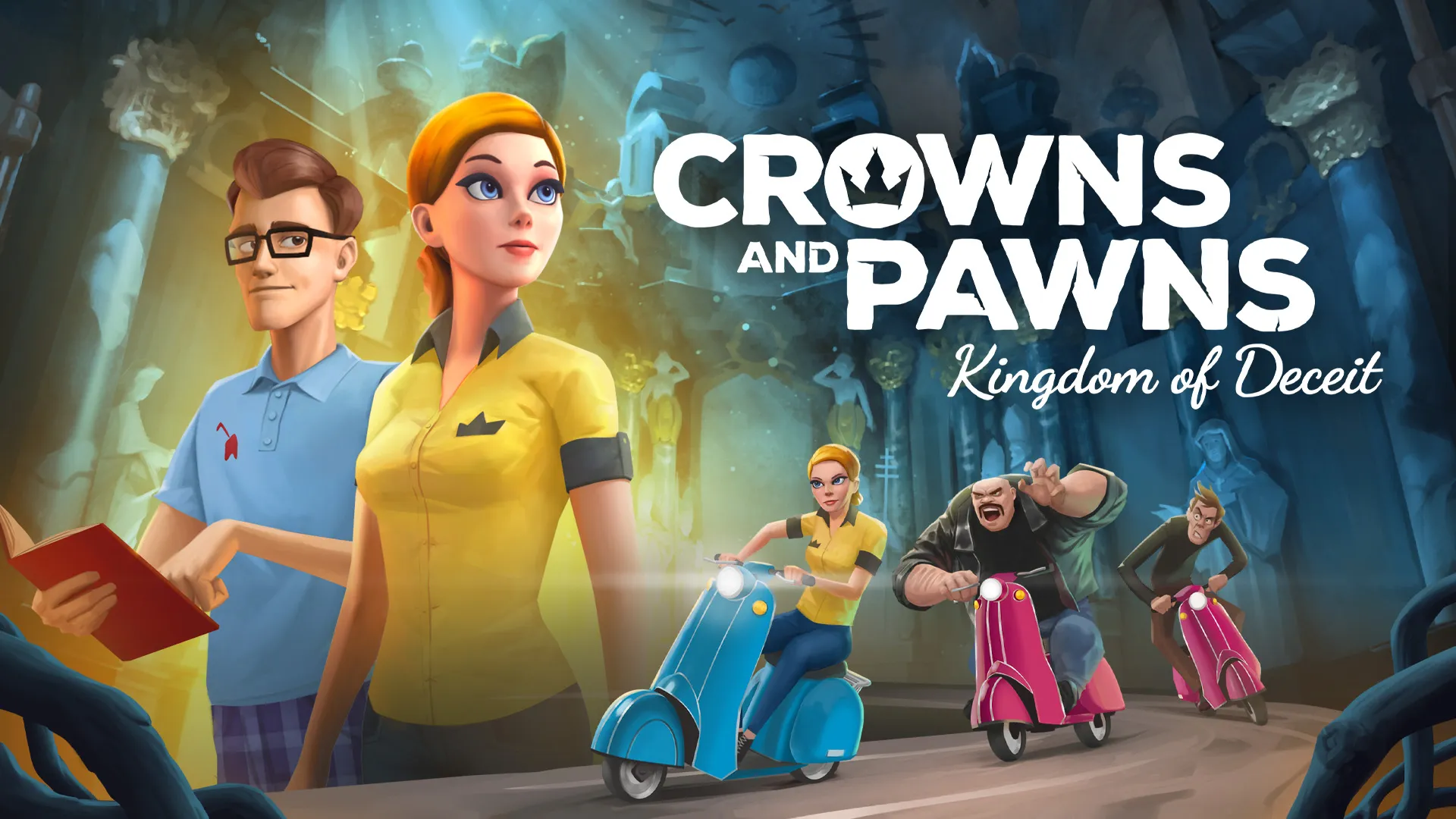 Crowns and Pawns: Kingdom of Deceit bietet ab heute Point-and-Click durch Europa Heropic