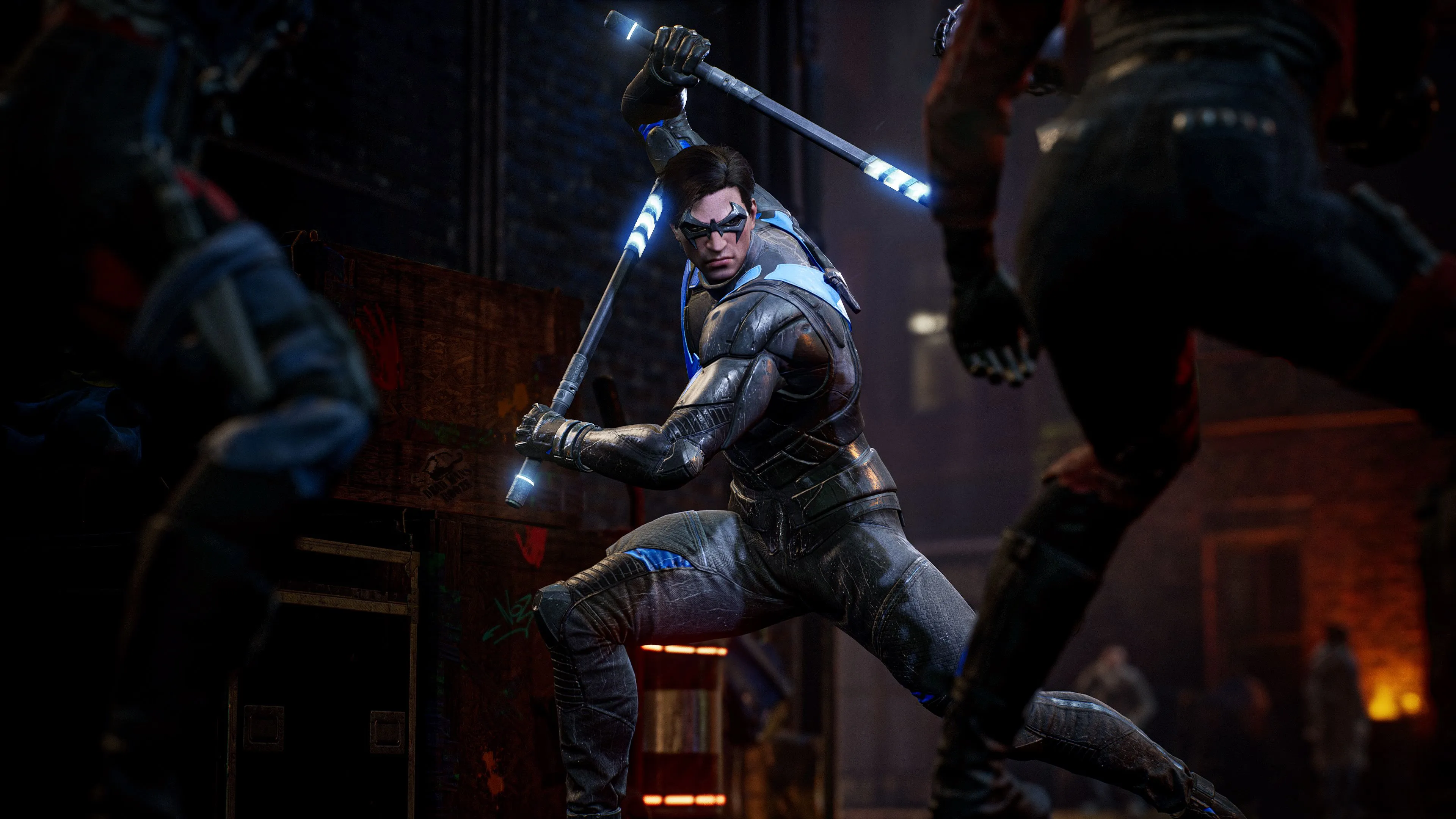 Gotham Knights zeigt 13 Minuten Gameplay von Nightwing und Red Hood Heropic