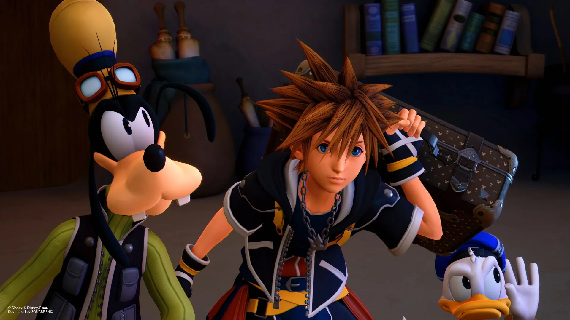 Kingdom Hearts zeigt mit Patch 1.0.3 den Server-Status auf der Switch an Heropic