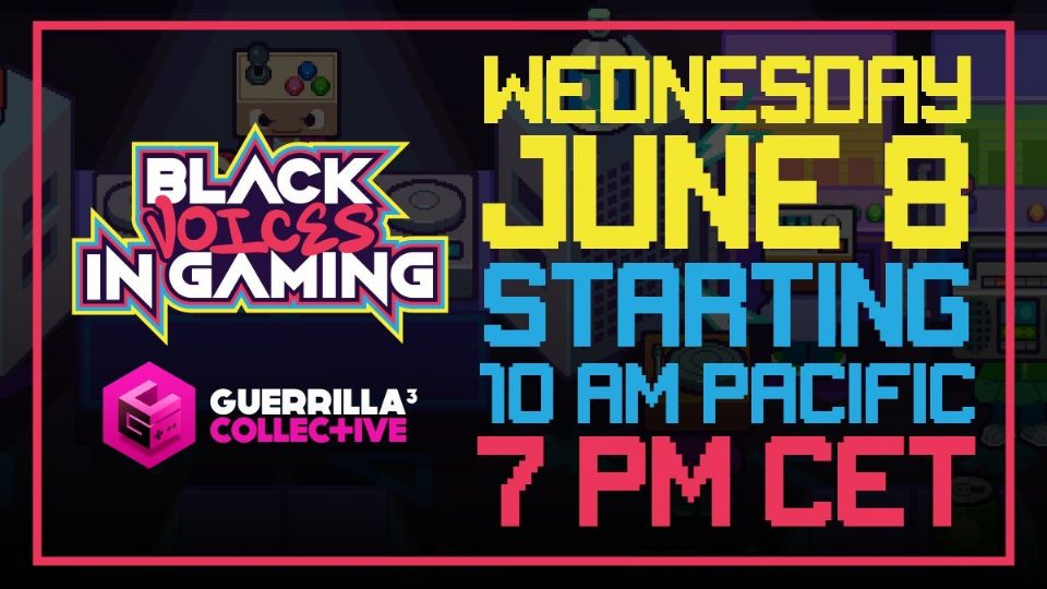 Black Voices in Gaming präsentieren heute um 19 Uhr die neusten Spiele