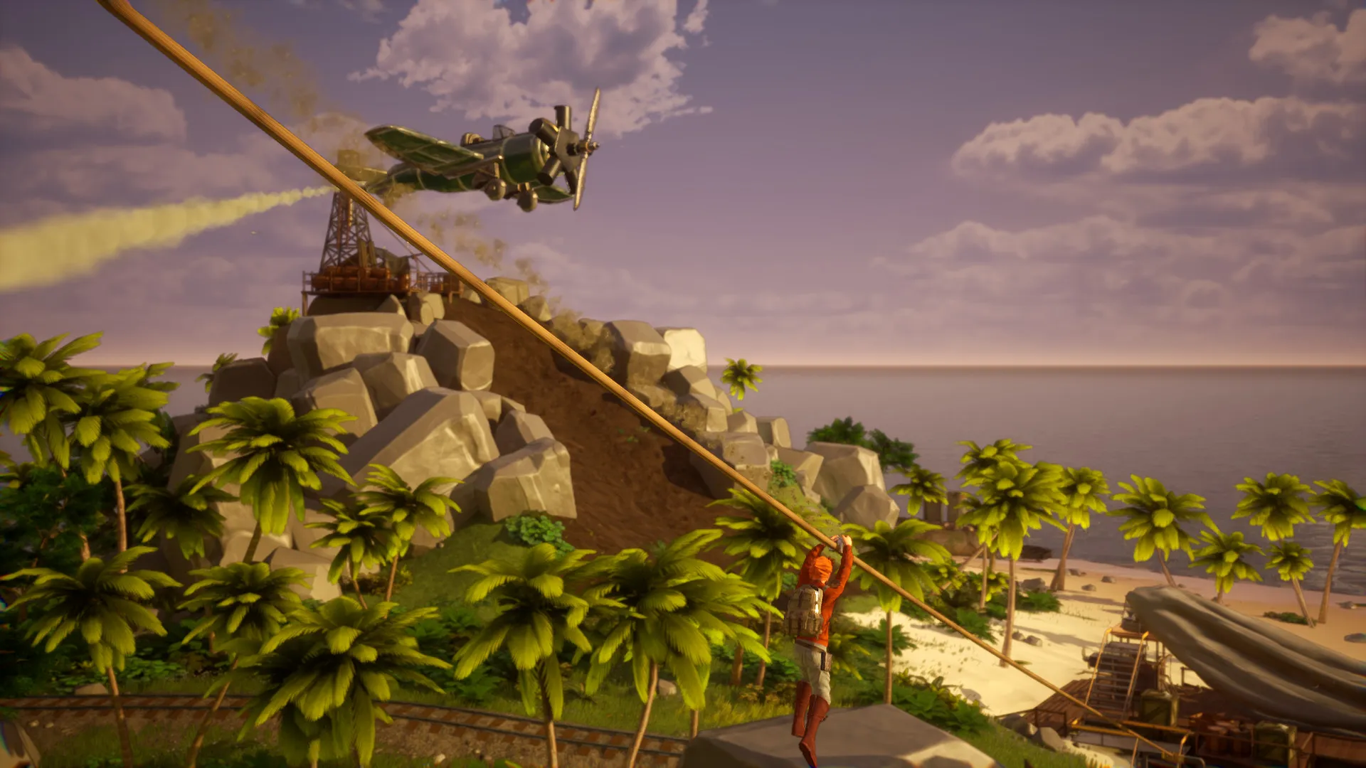 Hazel Sky: Ab Ende Juli können in dem Open-World Adventure Flugmaschinen restauriert werden Heropic