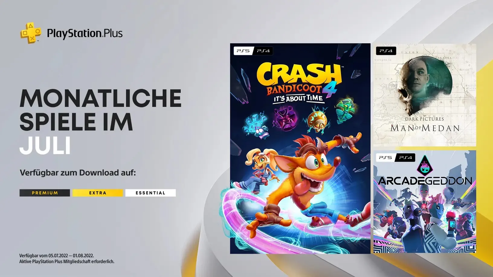 Die PlayStation Plus Inhalte im Juli Heropic