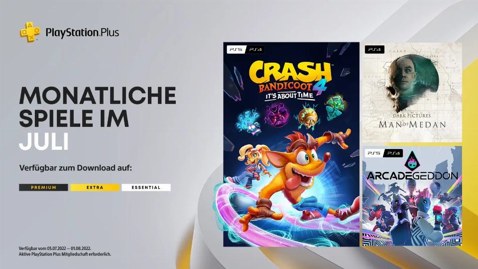 Die PlayStation Plus Inhalte im Juli