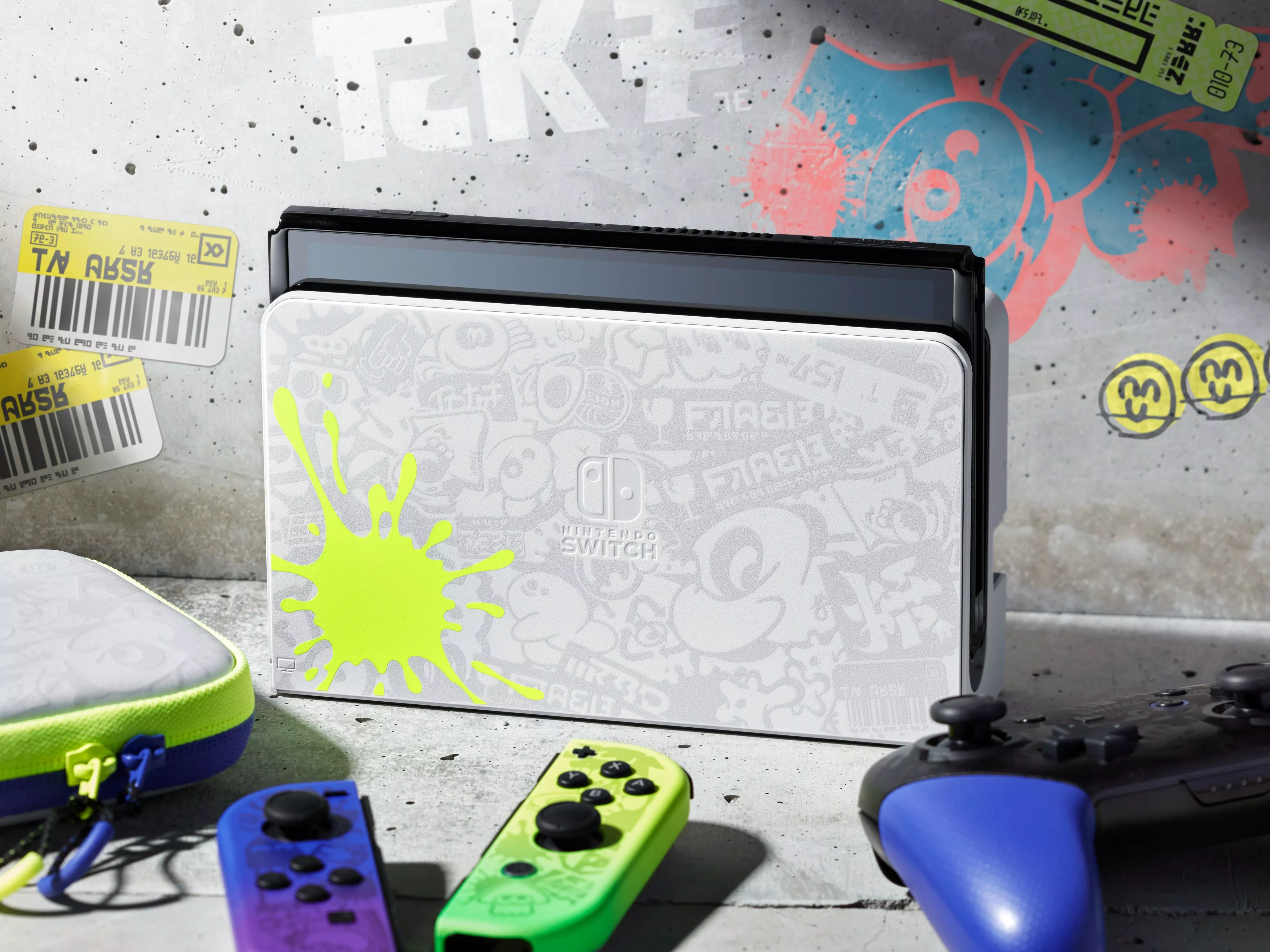 Nintendo Switch im Splatoon 3 Design enthüllt Heropic