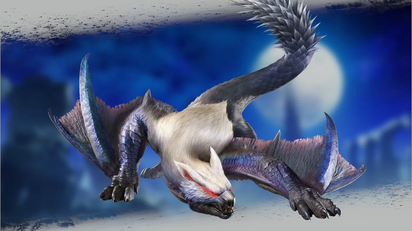 Monster Hunter Rise: Sunbreak gibt einen Ausblick auf den Mondlicht-Nargacuga Heropic