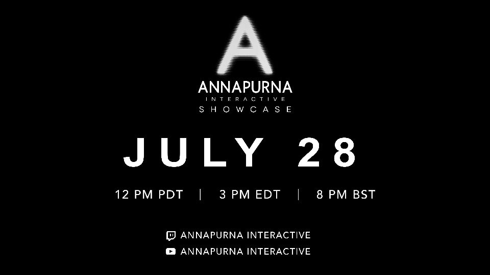 Livestream zum Annapurna Interactive Showcase heute um 21 Uhr