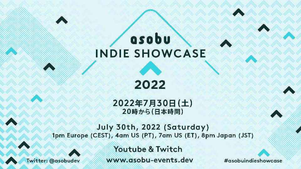 Livestream zum asobu Indie Showcase heute um 13 Uhr