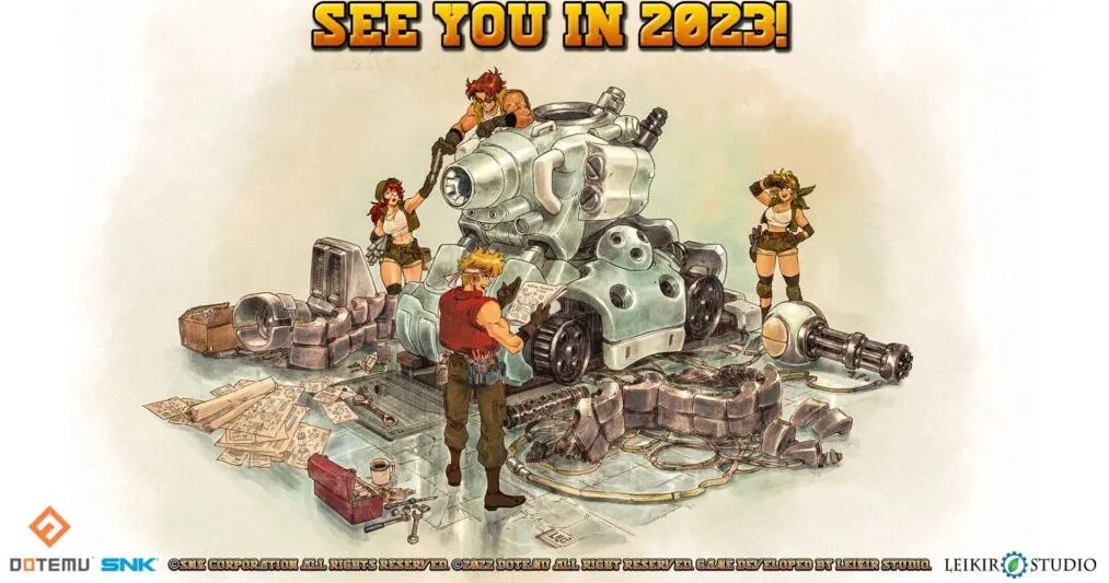 Metal Slug Tactics auf 2023 verschoben Heropic