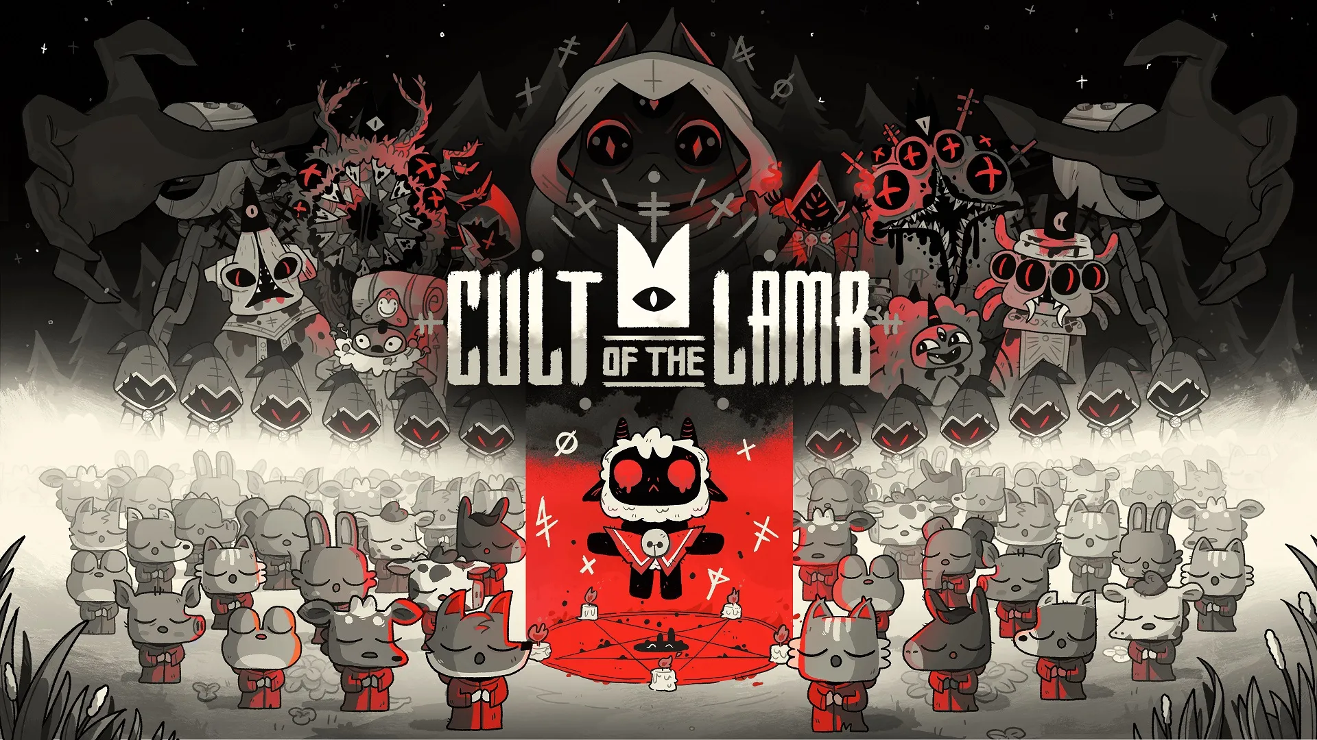 Cult of the Lamb verzeichnet über eine Million Spieler Heropic