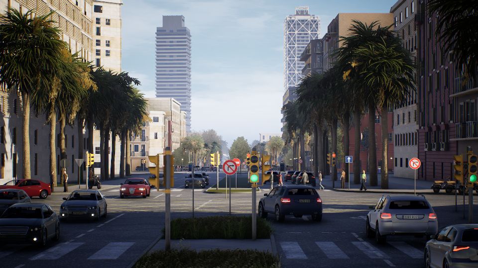 Taxi Life zeigt die Taxifahrten durch Barcelona im Detail