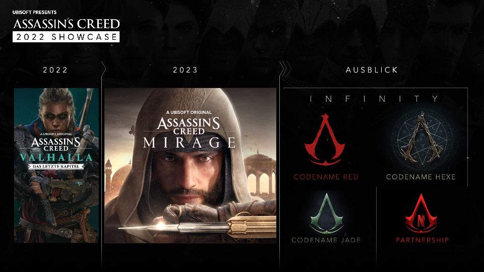 Ubisoft detaillieren die kommenden Assassin's Creed Teile und die Zukunft der Franchise