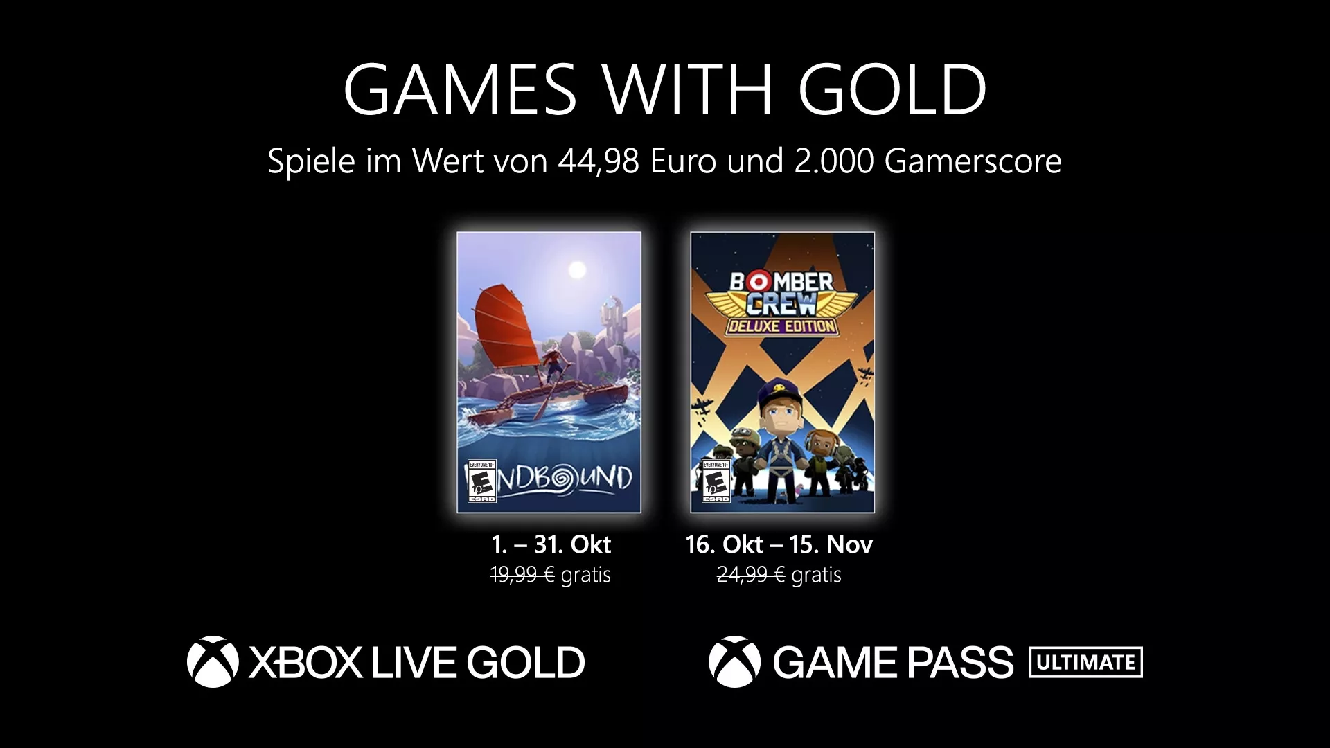 Games with Gold: Die Spiele im Oktober 2022 Heropic