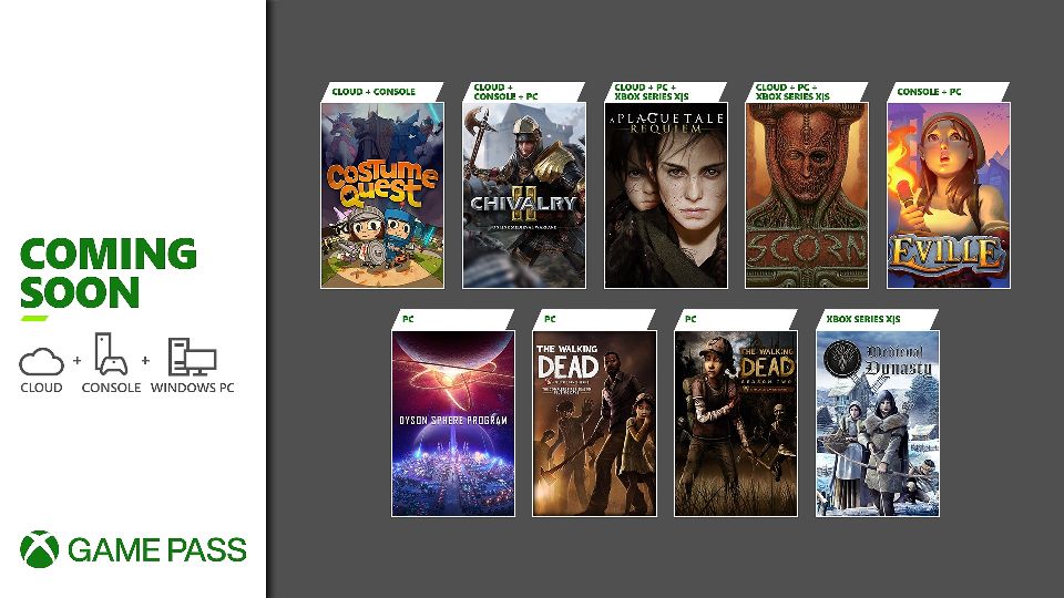 Xbox Game Pass: Die Neuzugänge der ersten Oktoberhälfte