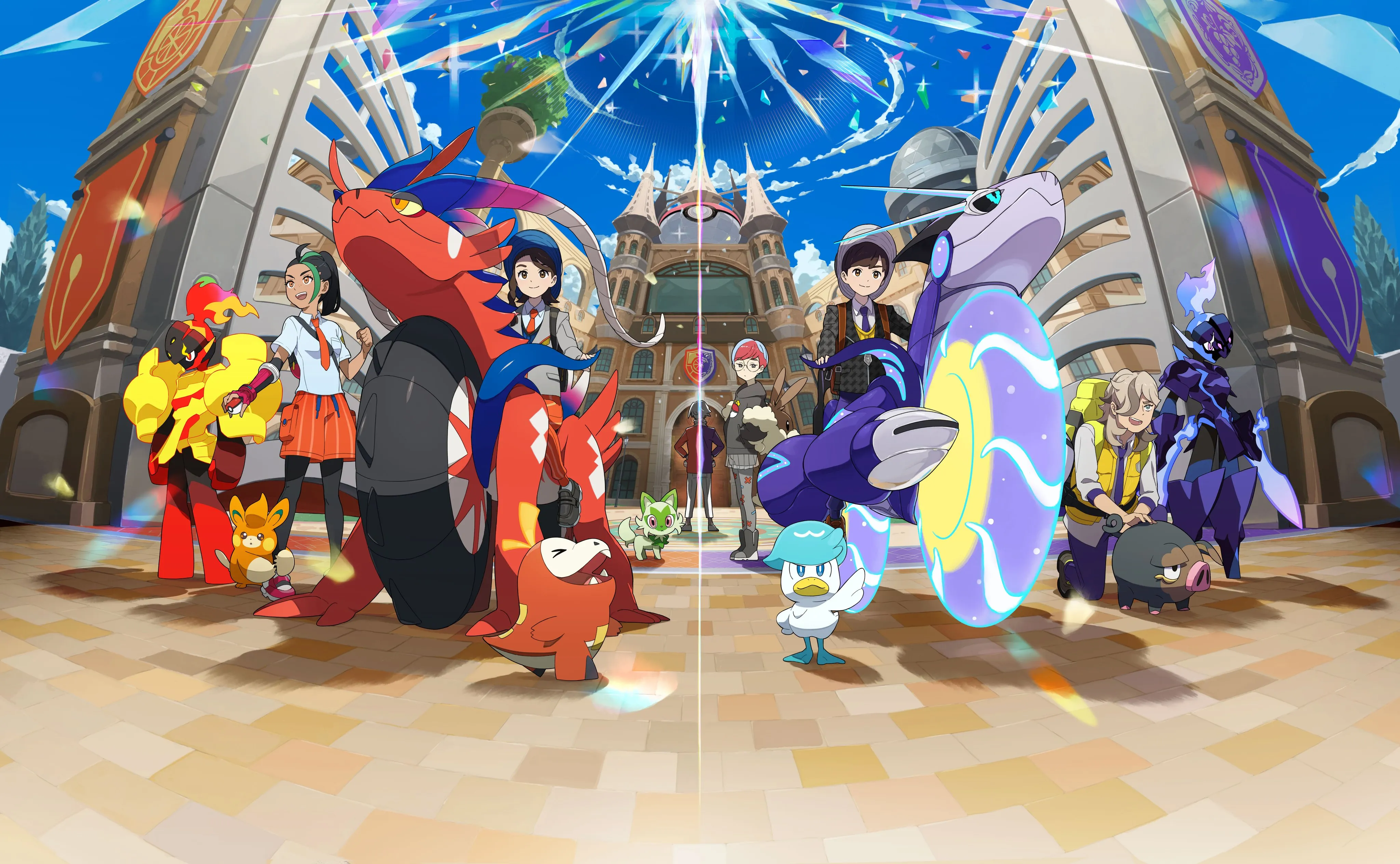 Pokémon Karmesin und Purpur zeigen 14 Minuten Gameplay Heropic