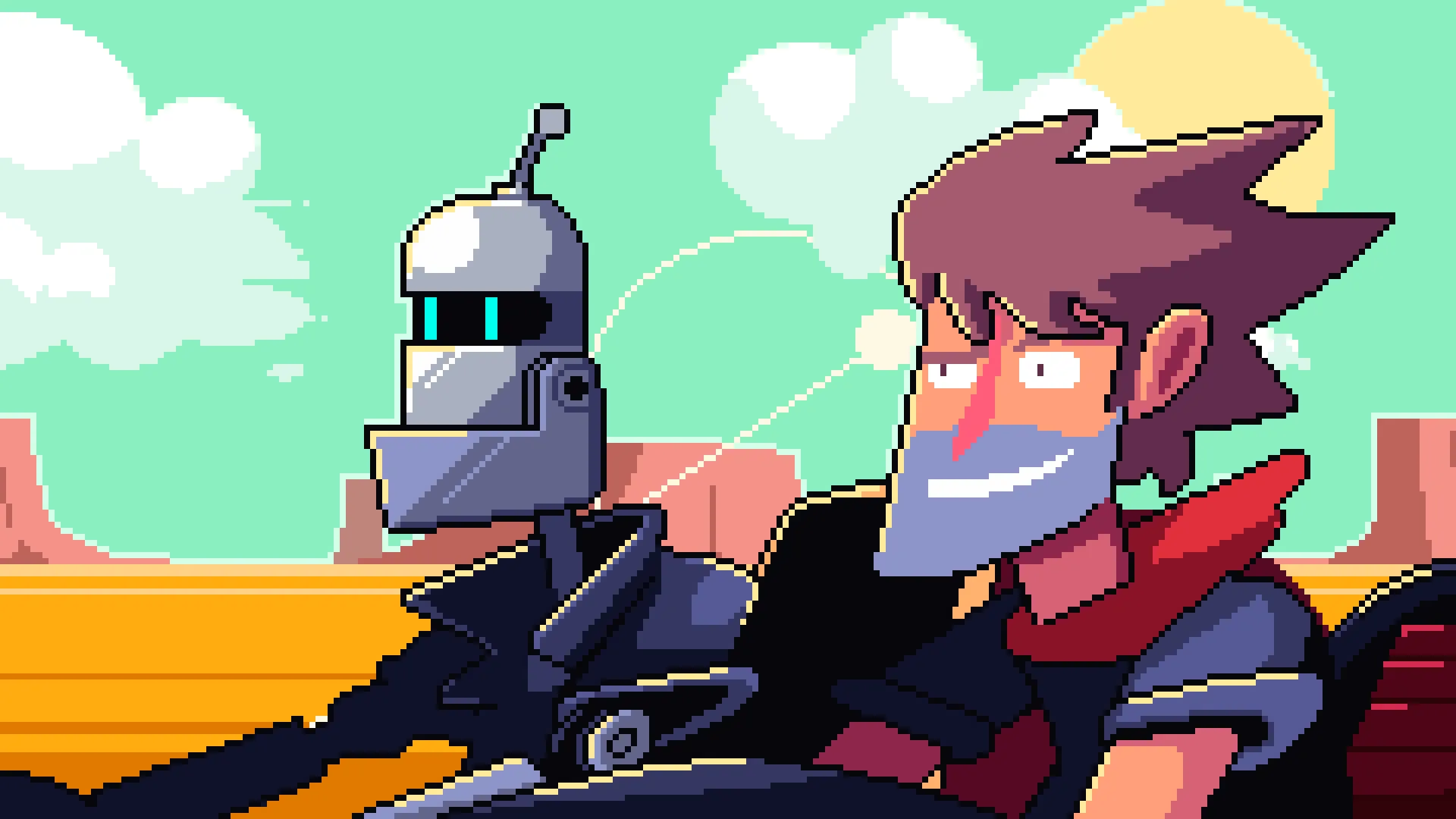 Scrap Riders: Der Mix aus Beat'em'Up und Adventure ist ab heute erhältlich Heropic
