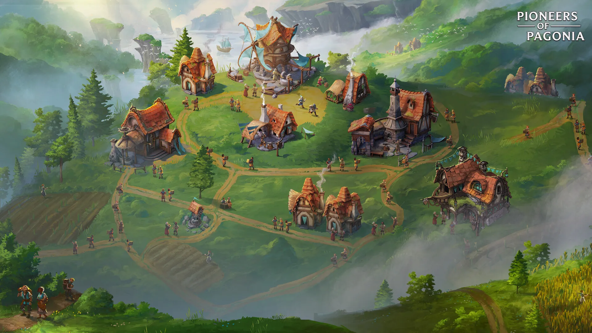 Pioneers of Pagonia: Aufbaustrategie vom Serienschöpfer von Die Siedler Heropic