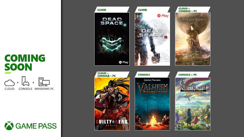 Xbox Game Pass: Die Neuzugänge Mitte März 2023