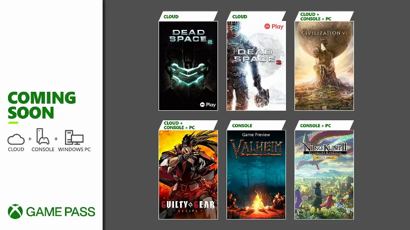 Xbox Game Pass: Die Neuzugänge Mitte März 2023